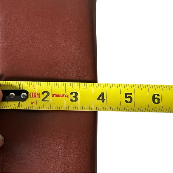 COACH Brown Smooth LEATHER WALLET WITH ID Pouch Coin Pouch. - Picture 10 of 10